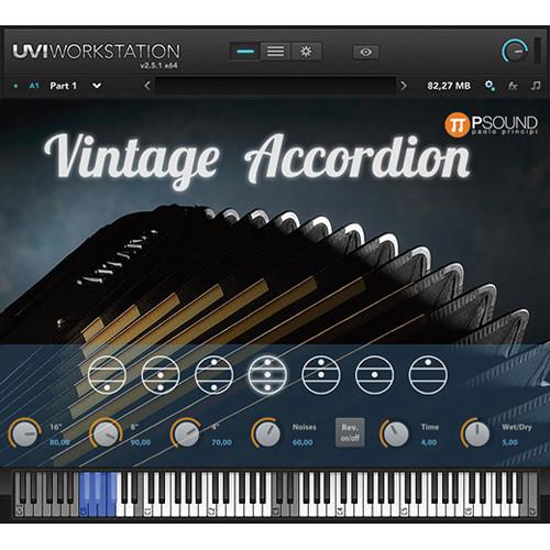 PSOUND Vintage Accordion Virtual Instrument 1148-1