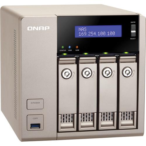 QNAP 16TB (4 x 4TB) TVS-463-4G 4-Bay Golden Cloud Turbo vNAS