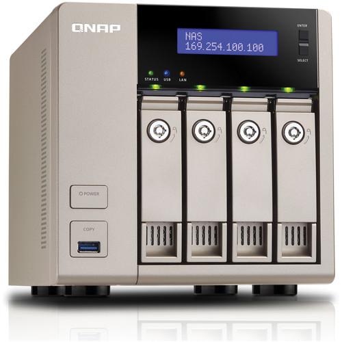 QNAP 16TB (4 x 4TB) TVS-463-8G 4-Bay Golden Cloud Turbo vNAS