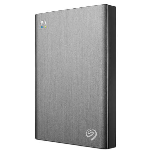 Seagate 2TB Wireless Plus Mobile HDD with Built-In STCV2000100, Seagate, 2TB, Wireless, Plus, Mobile, HDD, with, Built-In, STCV2000100