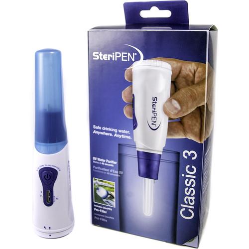 SteriPEN  Classic 3 UV Water Purifier SPPF-MP-EF, SteriPEN, Classic, 3, UV, Water, Purifier, SPPF-MP-EF, Video