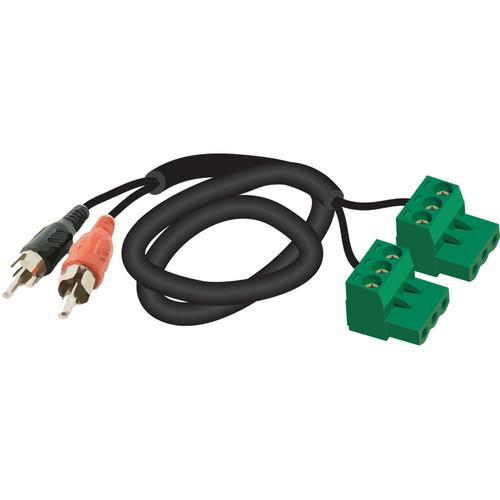 Symetrix  RCA to 3.5mm Euroblock Cable 40-0023-A, Symetrix, RCA, to, 3.5mm, Euroblock, Cable, 40-0023-A, Video
