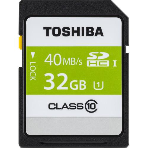 Toshiba 32GB UHS-I SDHC Memory Card (Class 10) PFS032U-2DCK