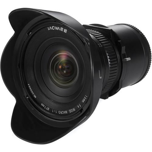 Venus Optics Laowa 15mm f/4 Macro Lens for Sony E VE1540SFE
