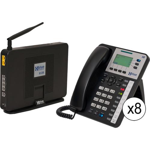 XBLUE Networks X-25 System Bundle with Nine X3030 VoIP V2509