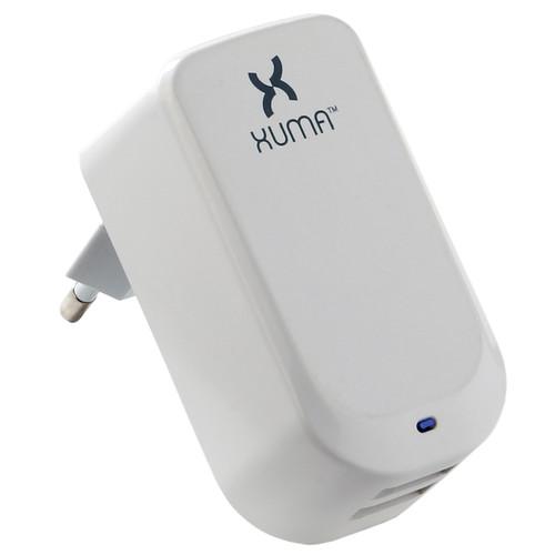 Xuma EU Dual-Port USB Wall Charger Kit IP-AC201EK, Xuma, EU, Dual-Port, USB, Wall, Charger, Kit, IP-AC201EK,