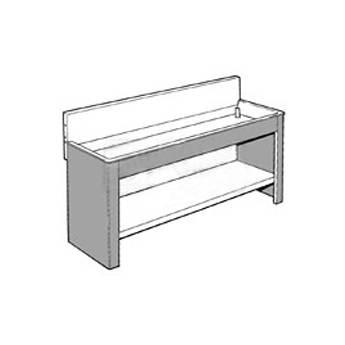Arkay Steel Stand and Shelf Set for 30x84