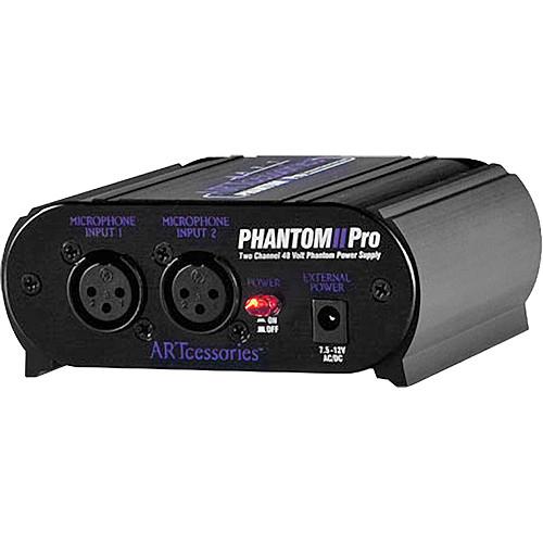 ART PHANTOM II Pro - Battery Operated Phantom Power PHANTOMIIPRO