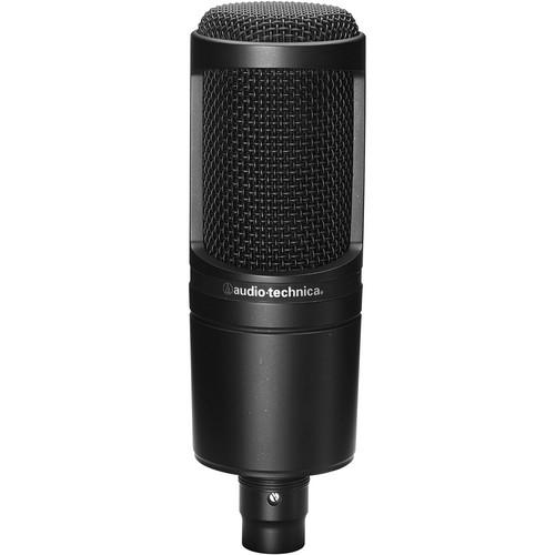 Audio-Technica AT2020 - Cardioid Condenser Microphone AT2020, Audio-Technica, AT2020, Cardioid, Condenser, Microphone, AT2020,