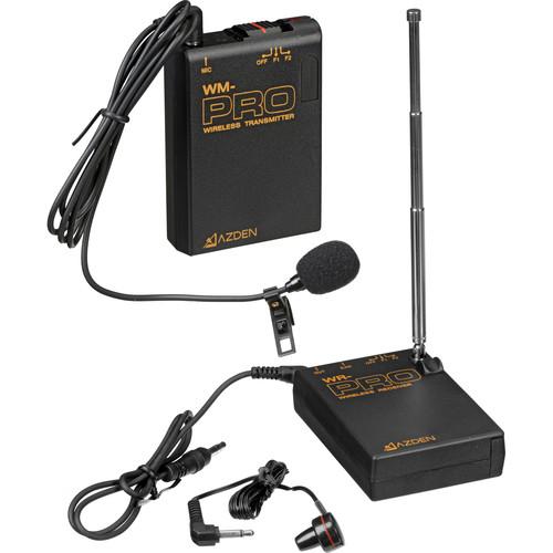 Azden WLX-PRO VHF Wireless Lavalier Microphone System WLX-PRO, Azden, WLX-PRO, VHF, Wireless, Lavalier, Microphone, System, WLX-PRO