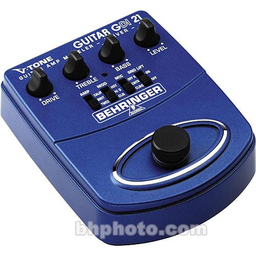 Behringer GDI21 - V-Tone Guitar Amp Modeler/Direct Box GDI21