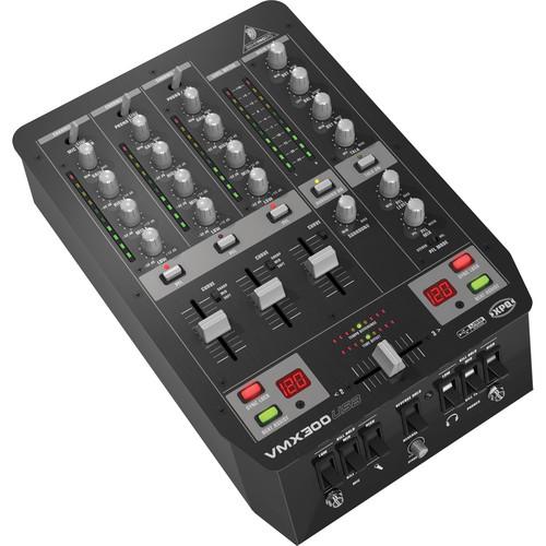 Behringer VMX300USB - Three Channel DJ Mixer VMX300USB