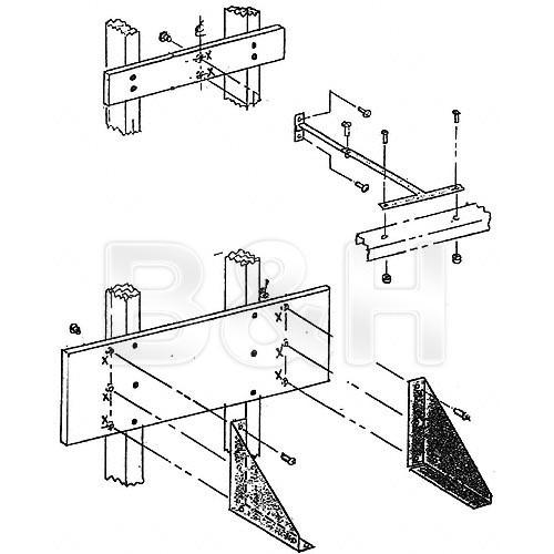 Beseler  Wall/Table Mount for 45MXT Chassis 8239