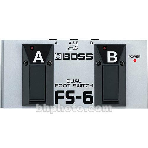 BOSS FS-6 - Dual Latch and Momentary Footswitch Pedal FS-6, BOSS, FS-6, Dual, Latch, Momentary, Footswitch, Pedal, FS-6,
