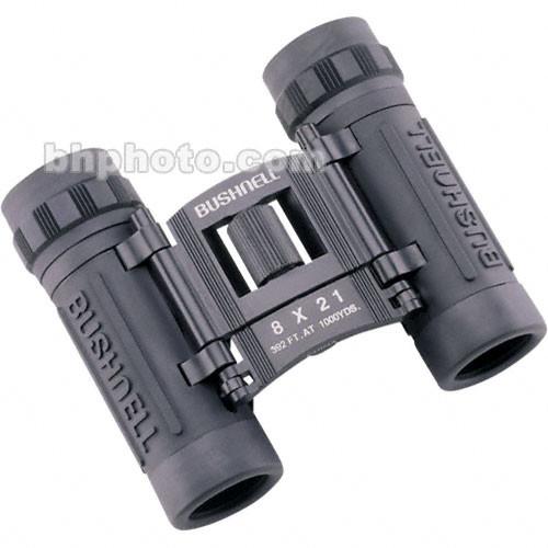 Bushnell  8x21 Powerview Binocular (Black) 132514