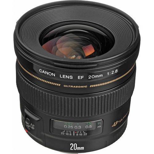 Canon  EF 20mm f/2.8 USM Lens 2509A003, Canon, EF, 20mm, f/2.8, USM, Lens, 2509A003, Video