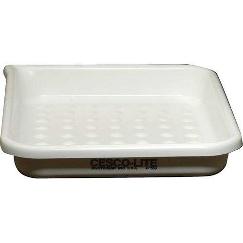 Cescolite Dimple Bottom Plastic Developing Tray - CLDB810