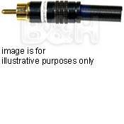 Comprehensive PPBGS1 Male RCA Connector (Black) PP-BGS1, Comprehensive, PPBGS1, Male, RCA, Connector, Black, PP-BGS1,