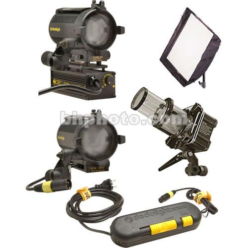 Dedolight  Basic Compact 3-Light Kit S1-B-E, Dedolight, Basic, Compact, 3-Light, Kit, S1-B-E, Video