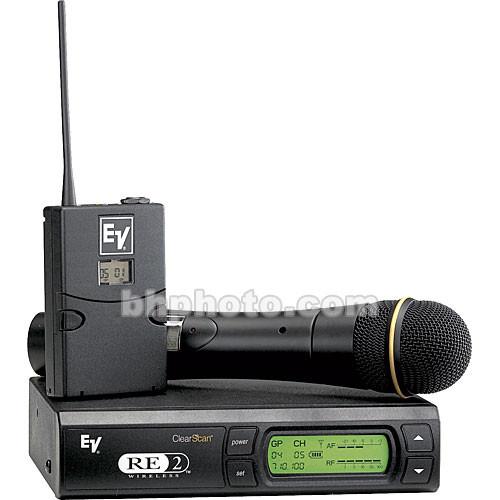 Electro-Voice RE-2 UHF Wireless Combo Microphone F.01U.139.539