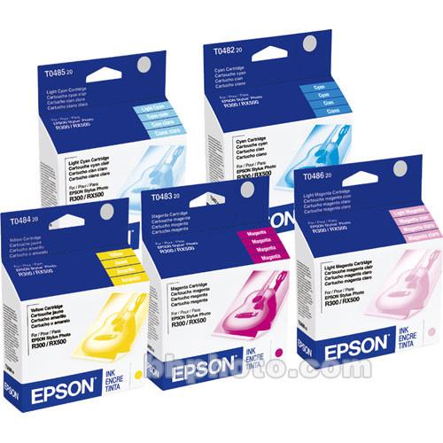 Epson T048920 Multi-Pack Color Ink Cartridges T048920