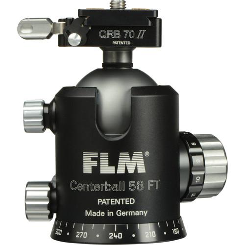 FLM CB-58 FTR Ball Head with QRP-70 Quick Release 12 58 909