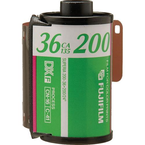 Fujifilm Fujicolor Superia 200 Color Negative Film