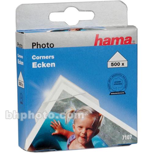 Hama  Clear Photo Corners (500) HA-7107, Hama, Clear, Corners, 500, HA-7107, Video