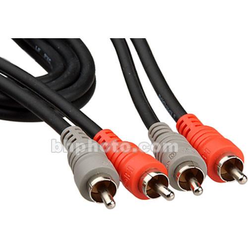 Hosa Technology 2 RCA Male to 2 RCA Male Dual Cable CRA-206