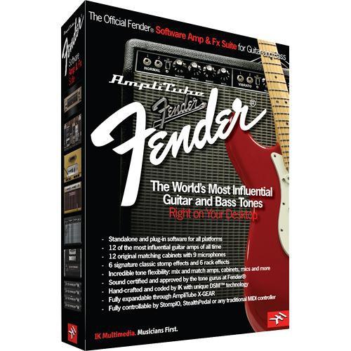 IK Multimedia AmpliTube Fender - Software AT-200-FEN-IN