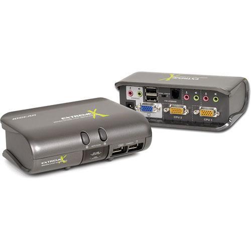 IOGEAR MiniView Extreme Multimedia 2-Port KVMP Switch GCS1732, IOGEAR, MiniView, Extreme, Multimedia, 2-Port, KVMP, Switch, GCS1732