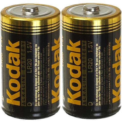 Kodak  D 1.5v Alkaline Battery - 2 Pack 1857879
