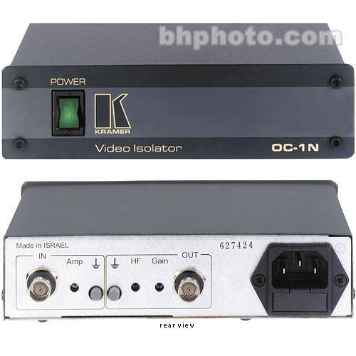 Kramer OOC-1N Composite Video Optical Line Isolator - 120 OC-1N, Kramer, OOC-1N, Composite, Video, Optical, Line, Isolator, 120, OC-1N