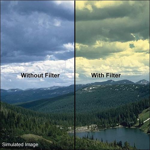 LEE Filters 100 x 150mm Soft-Edge Graduated Yellow Filter YELGS