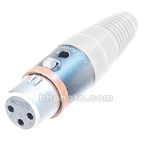 Neutrik BSZ-WT - Color-Coded Cable Connector Sleeve (White), Neutrik, BSZ-WT, Color-Coded, Cable, Connector, Sleeve, White,