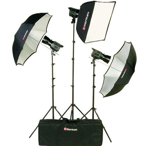 Norman Allure 3-Light Portrait Kit (120 VAC/12 VDC) 812797