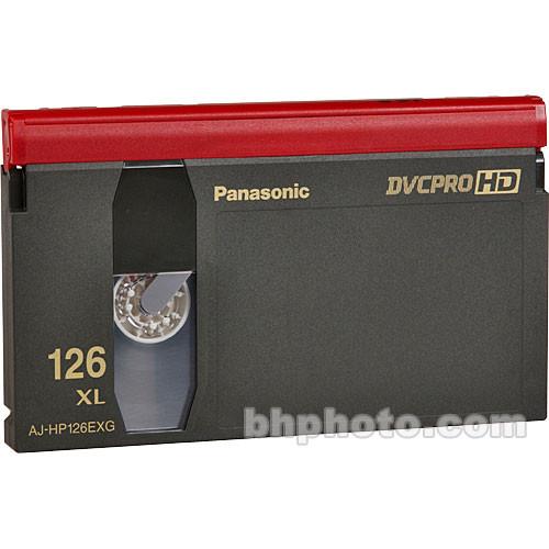 Panasonic AJ-HP126EX DVCPRO HD-LP Cassette AJ-HP126EX, Panasonic, AJ-HP126EX, DVCPRO, HD-LP, Cassette, AJ-HP126EX,