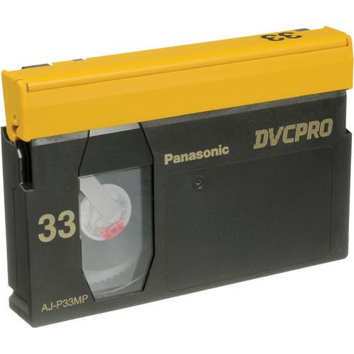 Panasonic AJ-P33M DVCPRO Cassette (Medium) AJ-P33M, Panasonic, AJ-P33M, DVCPRO, Cassette, Medium, AJ-P33M,