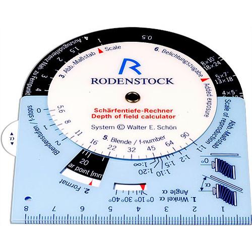 Rodenstock  Depth of Field Calculator 260700