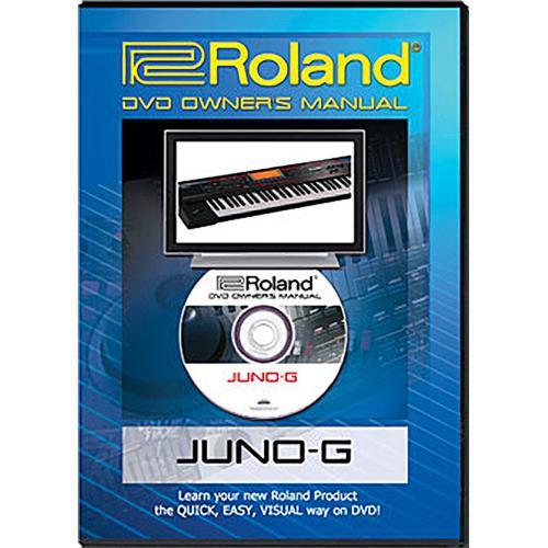 Roland DVD: Owner's Manual for Juno-G Key Synthesizer JUNO-GDVM