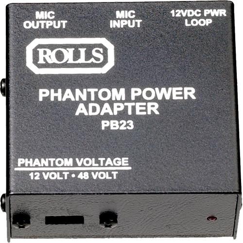 Rolls PB23 - Single Channel Phantom Power Supply PB23, Rolls, PB23, Single, Channel, Phantom, Power, Supply, PB23,