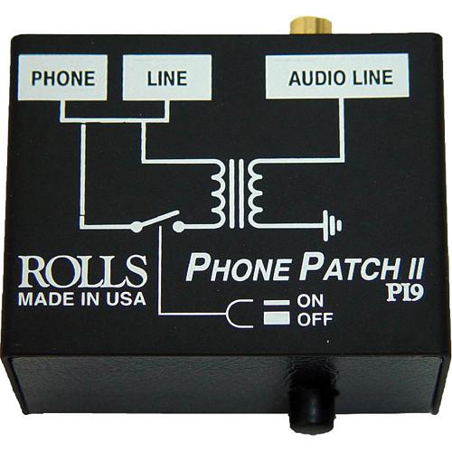 Rolls PI9 Phone Patch II Telephone Output Adapter PI9