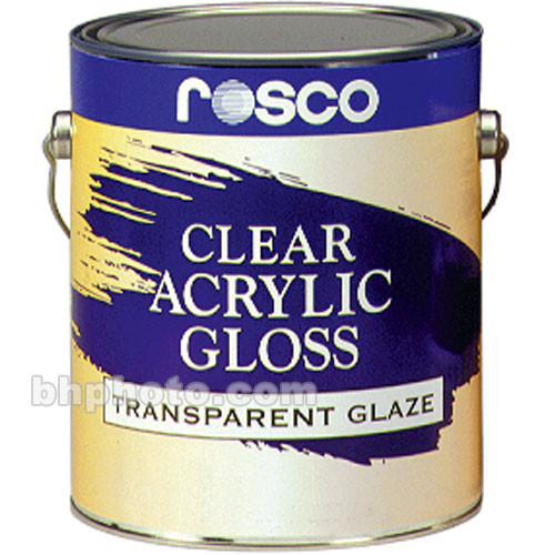 Rosco Clear Gloss Acrylic Glaze - 5 Gal. 150055800640