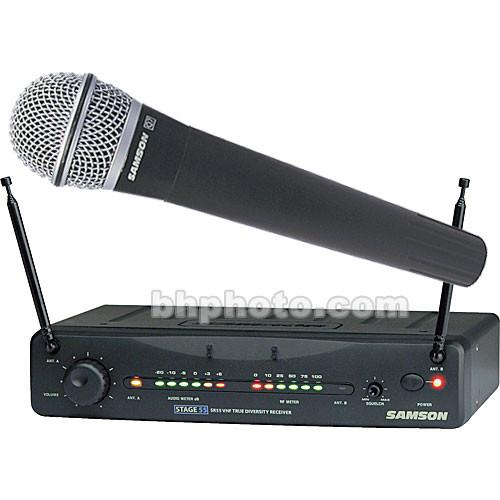 Samson Stage 55 Handheld Wireless Microphone SW55VSHQ7 - 19, Samson, Stage, 55, Handheld, Wireless, Microphone, SW55VSHQ7, 19,