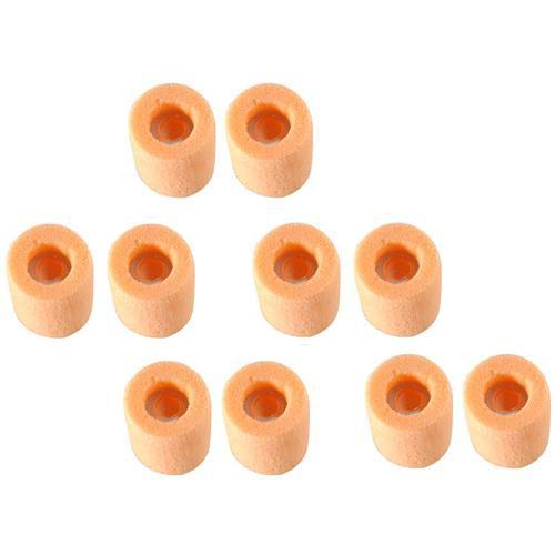 Shure PA752M Medium Orange Foam Sleeves (5 Pairs) EAORF2-10M, Shure, PA752M, Medium, Orange, Foam, Sleeves, 5, Pairs, EAORF2-10M,