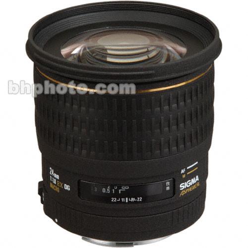Sigma W/A 24mm f/1.8 EX Aspherical DG DF Macro AF Lens 432101