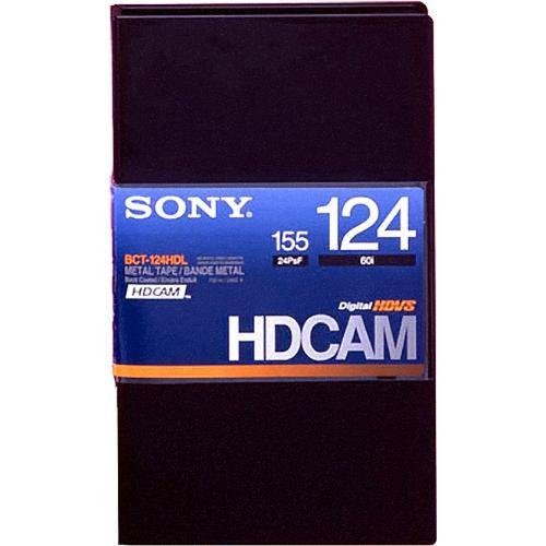 Sony BCT-124HDL HDCAM Videocassette, Large BCT124HDL