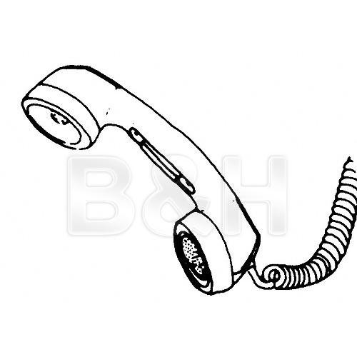 Telex HS-6A - Telephone Push-to-Talk Handset - F.01U.118.901, Telex, HS-6A, Telephone, Push-to-Talk, Handset, F.01U.118.901,