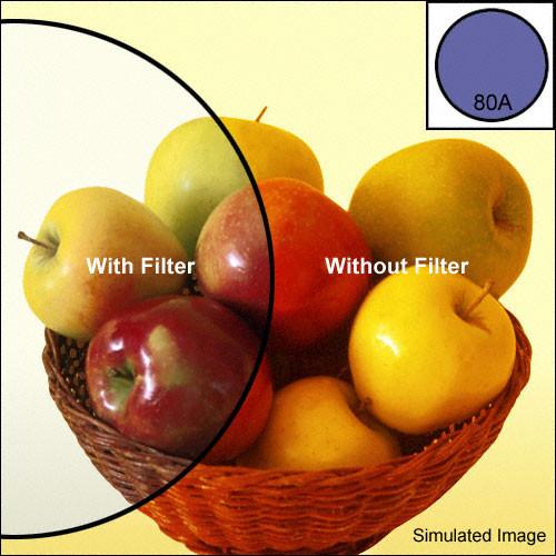 Tiffen  46mm 80A Color Conversion Filter 4680A