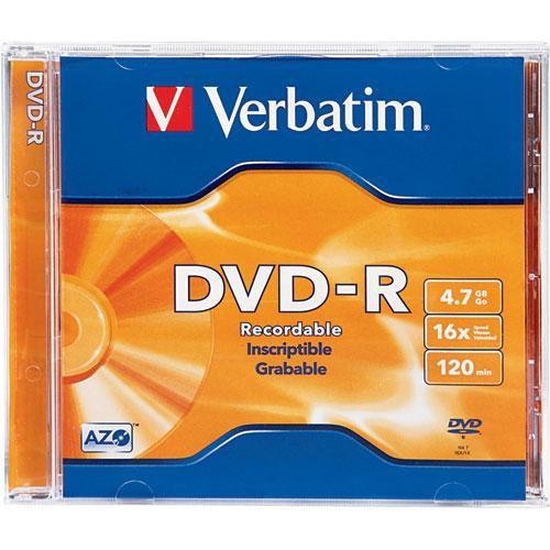 Verbatim  DVD-R 4.7GB Disc 95051, Verbatim, DVD-R, 4.7GB, Disc, 95051, Video